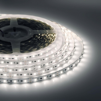 Светодиодная лента Apeyron 14,4W/m 60LED/m 2835SMD холодный белый 20M 00-114, цвет белый, мощность 288 Вт