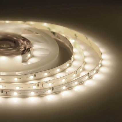 Светодиодная лента Apeyron 48W/m 60Led/m 2835SMD теплый белый 5M 00-369 цвет белый, мощность 240 Вт