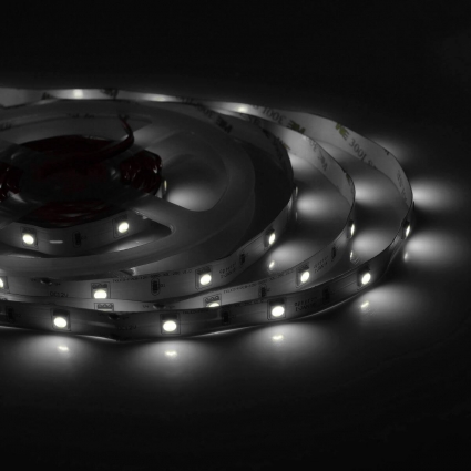 Светодиодная лента Apeyron 7,2W/m 30Led/m 5050SMD дневной белый 5M 00-149, цвет белый, мощность 36 Вт