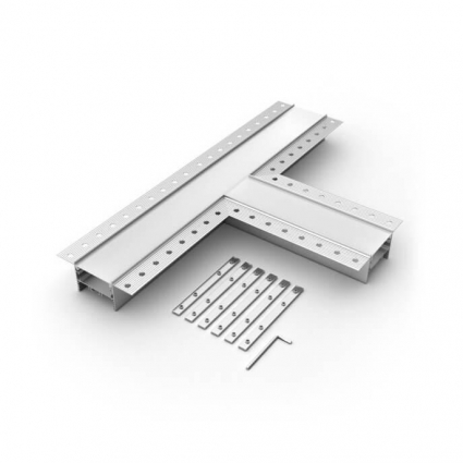 Коннектор T-образный Arlight SL-Linia45-Fantom 030107 цвет серый