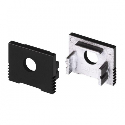 Набор заглушек Arlight SL-Slim-H13M Black с отверстием 032998, цвет черный