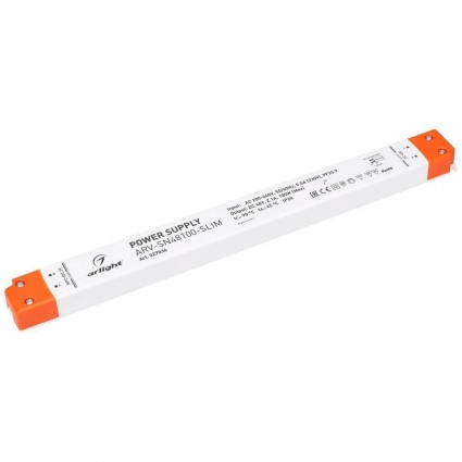 Блок питания Arlight ARV-SN48100-Slim 48V 100W IP20 2,1A 027836, цвет белый
