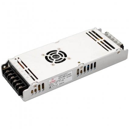 Блок питания Arlight HTS-300L-5-Slim 5V 300W IP20 60A 022414 цвет серый