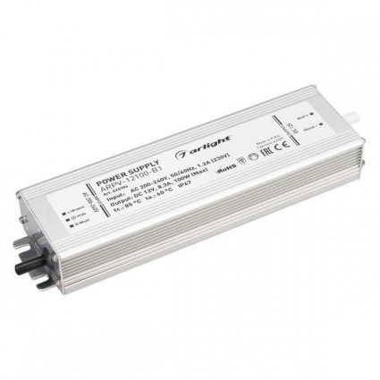 Блок питания Arlight ARPV-12100-B1 12V 100W IP20 8,3A 028786, цвет серый