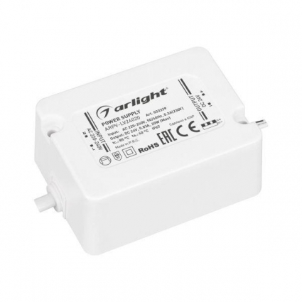 Блок питания Arlight ARPV-LV12020 24V 20W IP67 0,83A 033329, цвет белый