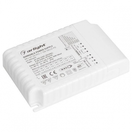 Драйвер Arlight ARJ-SP-50-PFC-1-10V-Dal2-PD 50W IP20 0,7-1,4A 025124(1), цвет белый
