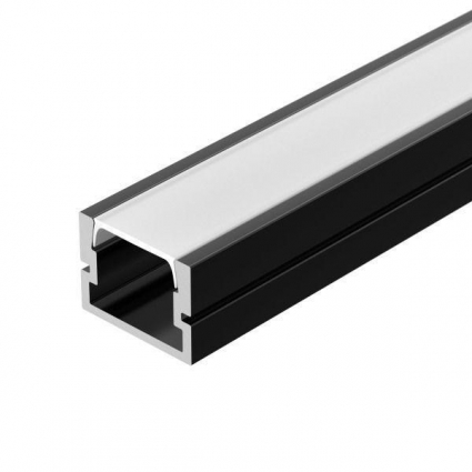 Профиль Arlight PDS-SM-2000 Anod Black 035027 цвет черный