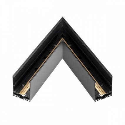 Коннектор L-образный Arlight Mag-Con-4560-V60 035312 в современном стиле, цвет черный