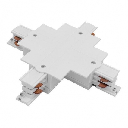 Коннектор X-образный Nowodvorski Ctls Power 8678 в современном стиле, цвет белый