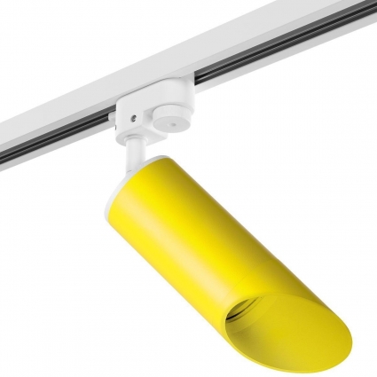 Трековый светильник Lightstar Rullo (214433+592056+201433) R1T43333 в стиле Хай-тек, цвет желтый
