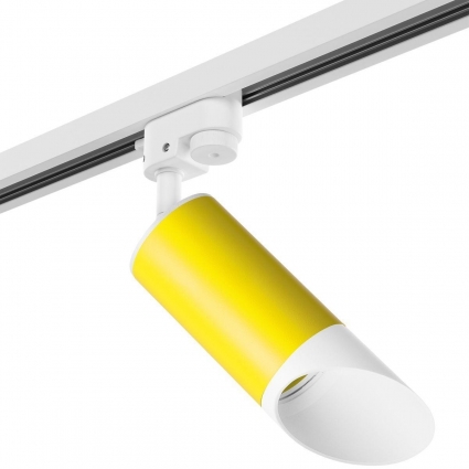 Трековый светильник Lightstar Rullo (214433+592056+201436) R1T43336 в стиле Хай-тек, цвет желтый