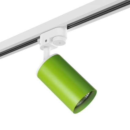 Трековый светильник Lightstar Rullo (214434+592056) R1T434 в стиле Хай-тек, цвет зеленый