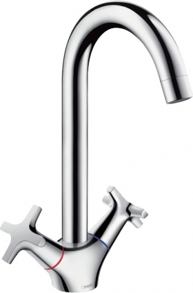 Смеситель для кухни Hansgrohe Logis Classic 71285000 двухвентильный, хром