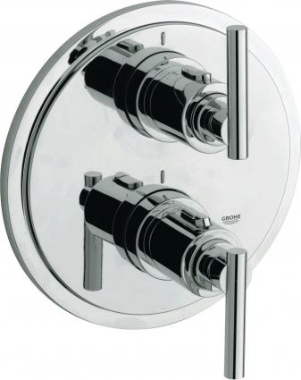 Термостатический смеситель Grohe Atrio 19399000 для ванны с душем, термостат, хром