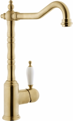 Смеситель для кухни VitrA Idealine A4215433EXP бронза однорычажный, высота излива 26.5 см