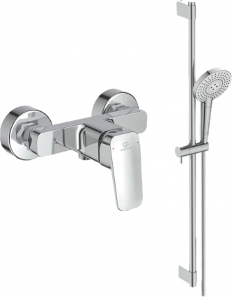 Душевой комплект Ideal Standard Ceraplan S1005AA хром, шланг пластиковый 175 см