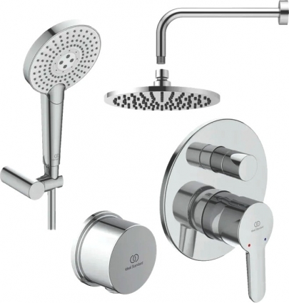 Душевой комплект Ideal Standard Ceraplan S1002AA хром, шланг пластиковый 175 см