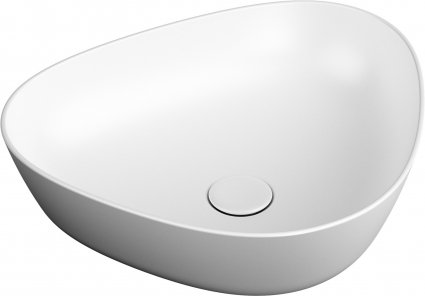 Раковина VitrA Plural 7812B401-0016 матовая белая овальная, цвет белый