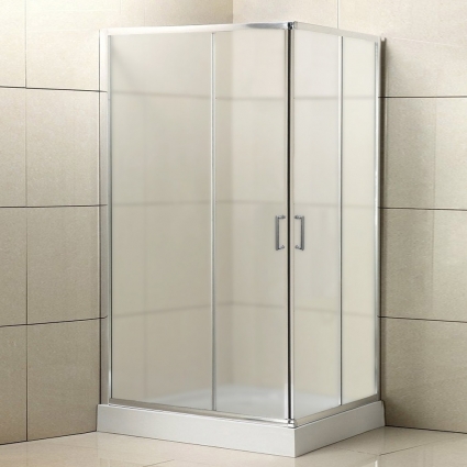 Душевой уголок BelBagno Uno 195 AH 2 90/70 P C Cr стекло текстурное прямоугольный, двери раздвижные