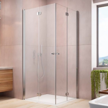 Душевой уголок Radaway EOS KDD B 90x90 квадратный, стекло прозрачное, профиль хром