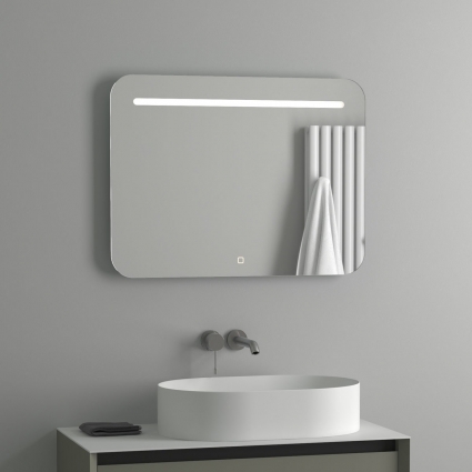 Зеркало Evoform Ledline BY 2445 80х60 в современном стиле