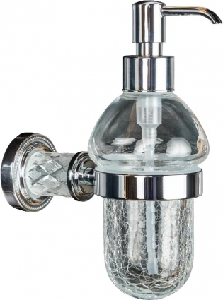 Дозатор Boheme Murano Cristal 10912-CRST-CH хром подвесной,  в стиле ретро