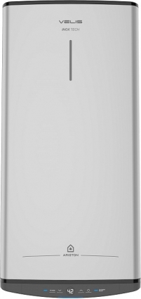 Накопительный водонагреватель Ariston ABSE VLS PRO INOX PW 3700677 электрический, 30л, 2.5 кВт, погружной ТЭН, серебристый