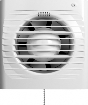 Вытяжной вентилятор Era Era 5S-02 диаметр 125 мм, белый
