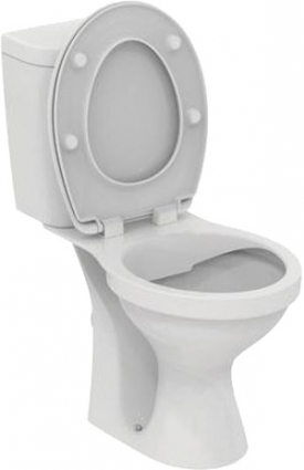 Унитаз-компакт Ideal Standard Simplicity E160101 евробелый овальный, 36.5x66 см