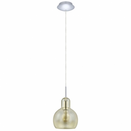 Подвесной светильник Eglo Vintage 49267 в стиле лофт, цвет бежевый, мощность 60 Вт