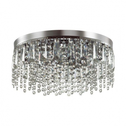 Потолочная люстра Lumion Sprkle 5273/4C в стиле модерн, цвет хром, мощность 160 Вт