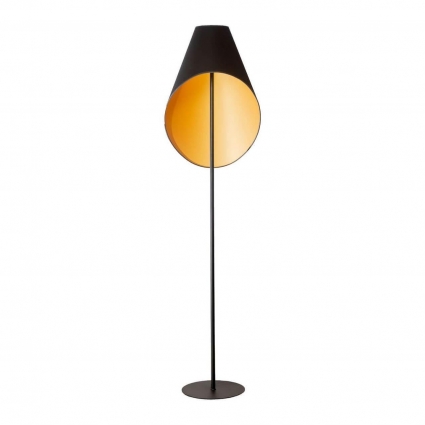 Торшер TopDecor Bee F1 12 02/21 в современном стиле, цвет черный, мощность 80 Вт