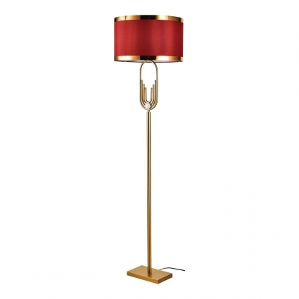 Торшер Lussole Randolph LSP-0618 в стиле модерн, цвет красный, мощность 60 Вт