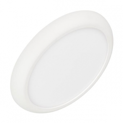 Встраиваемый светодиодный светильник Arlight CL-Fiokk-R220-18W Day4000-Mix 033445 в современном стиле, цвет белый