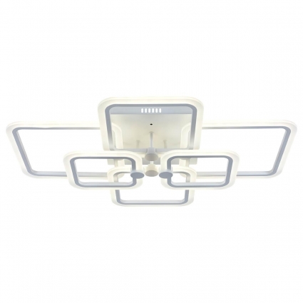 Потолочная светодиодная люстра Escada Matrix 10220/6LED 120W в стиле Хай-тек, цвет белый