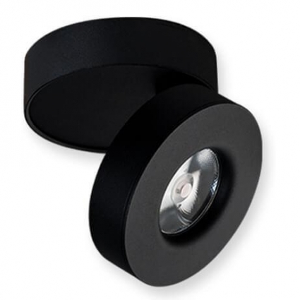 Светодиодный спот Italline M03-0101 black в современном стиле, цвет черный