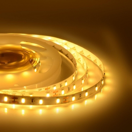 Светодиодная лента Apeyron 19,6W/m 60LED/m 5630SMD теплый белый 5M LSE-063, цвет белый, мощность 98 Вт