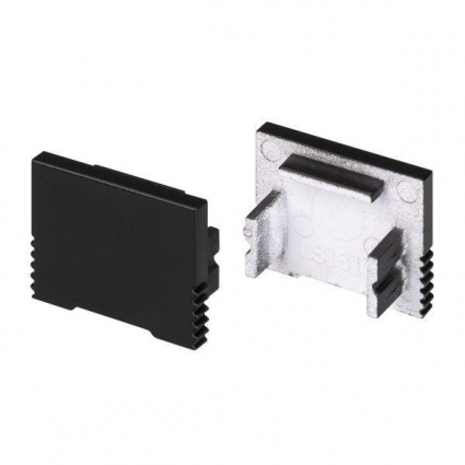 Набор заглушек Arlight SL-Slim-H13M Black глухая 034001 цвет черный