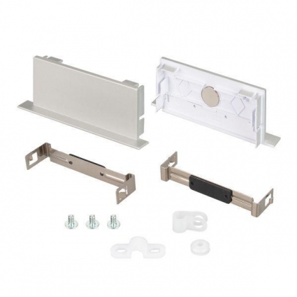 Набор заглушек Arlight S2-Linia94-F Silver 021185(1) цвет серебро