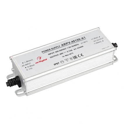 Блок питания Arlight ARPV-48150-A1 48V 150W IP67 034689 цвет серый