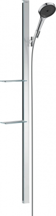 Душевой гарнитур Hansgrohe Rainfinity 27673000 хром, штанга 150 см