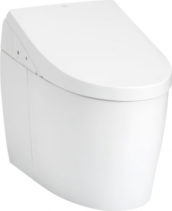 Унитаз приставной Toto Neorest CS989VR#NW1 безободковый белый, овальный, 38.6x69.1 см