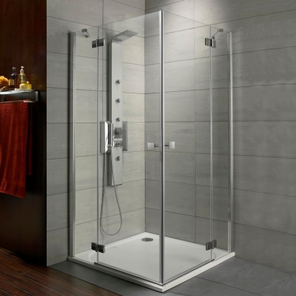 Душевой уголок Radaway Almatea KDD 100x100 квадратный, двери распашные