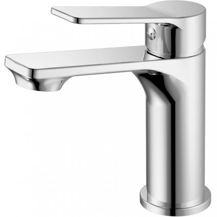 Смеситель для раковины Haiba HB10559, хром, однорычажный, высота излива 11.2 см