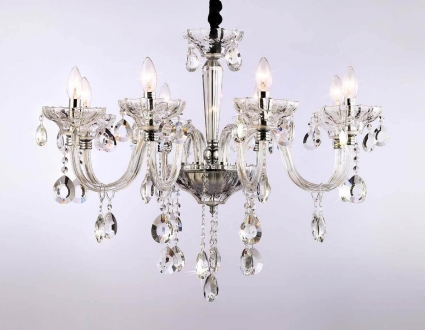 Подвесная люстра Ambrella light Traditional TR4906 в классическом стиле, цвет хром
