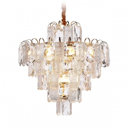 Подвесная люстра Ambrella light Traditional TR5233 в стиле модерн, цвет золотой