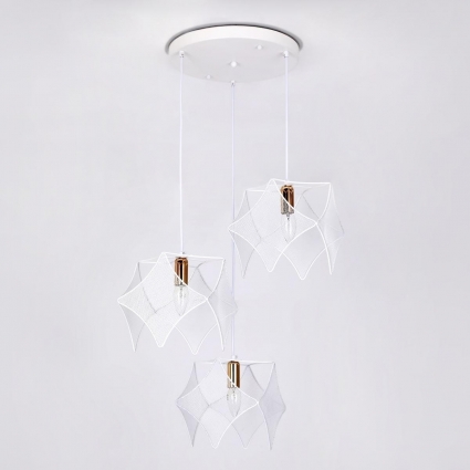 Подвесная люстра Ambrella light Traditional TR8426 цвет белый, мощность 180 Вт