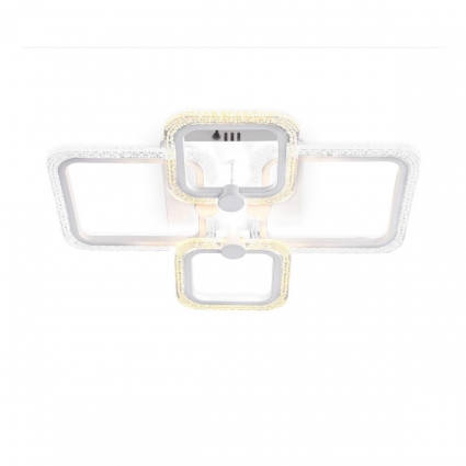 Потолочная светодиодная люстра Ambrella light Acrylica Original FA5309 в стиле Хай-тек, цвет белый