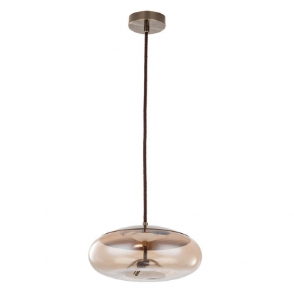 Подвесной светильник Arte Lamp Cody A7767SP-1AB в стиле модерн, цвет коричневый