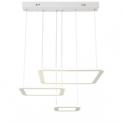 Подвесной светодиодный светильник Ambrella light Acrylica Original FA4329 в стиле Хай-тек, цвет белый